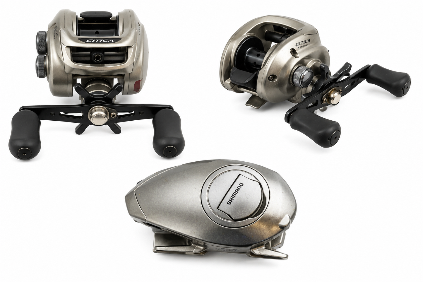 Shimano Citica Baitcasting Reel – Champagne Silver (Cosmetic Wear)