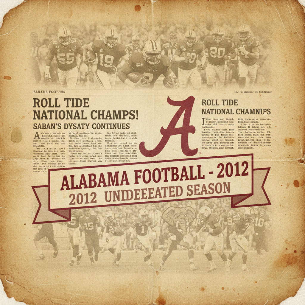 USA Today Sports 2012 College Football Preview – AJ McCarron – Alabama #1 Preseason