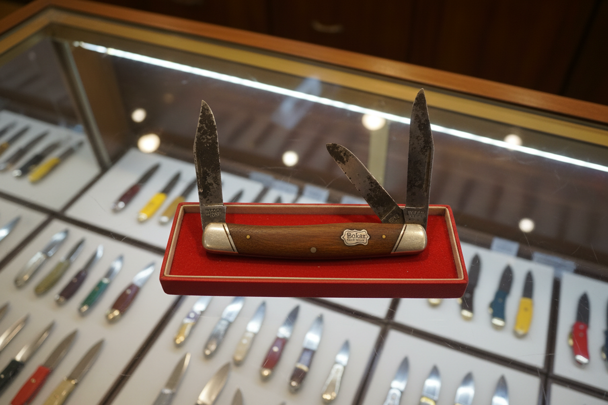 Vintage Boker Stockman 3-Blade Pocket Knife