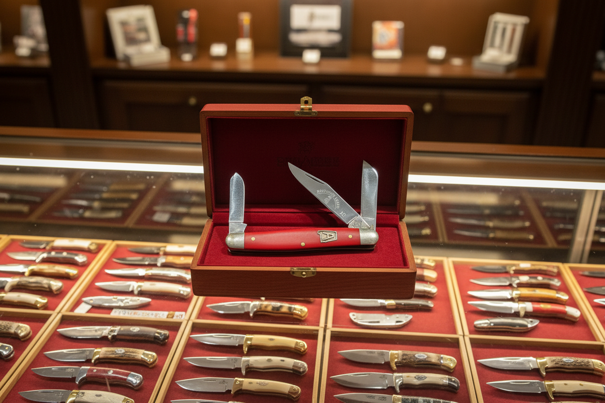 Vintage Southern Queen XC 3-Blade Pocket Knife – Alabama Limited Edition