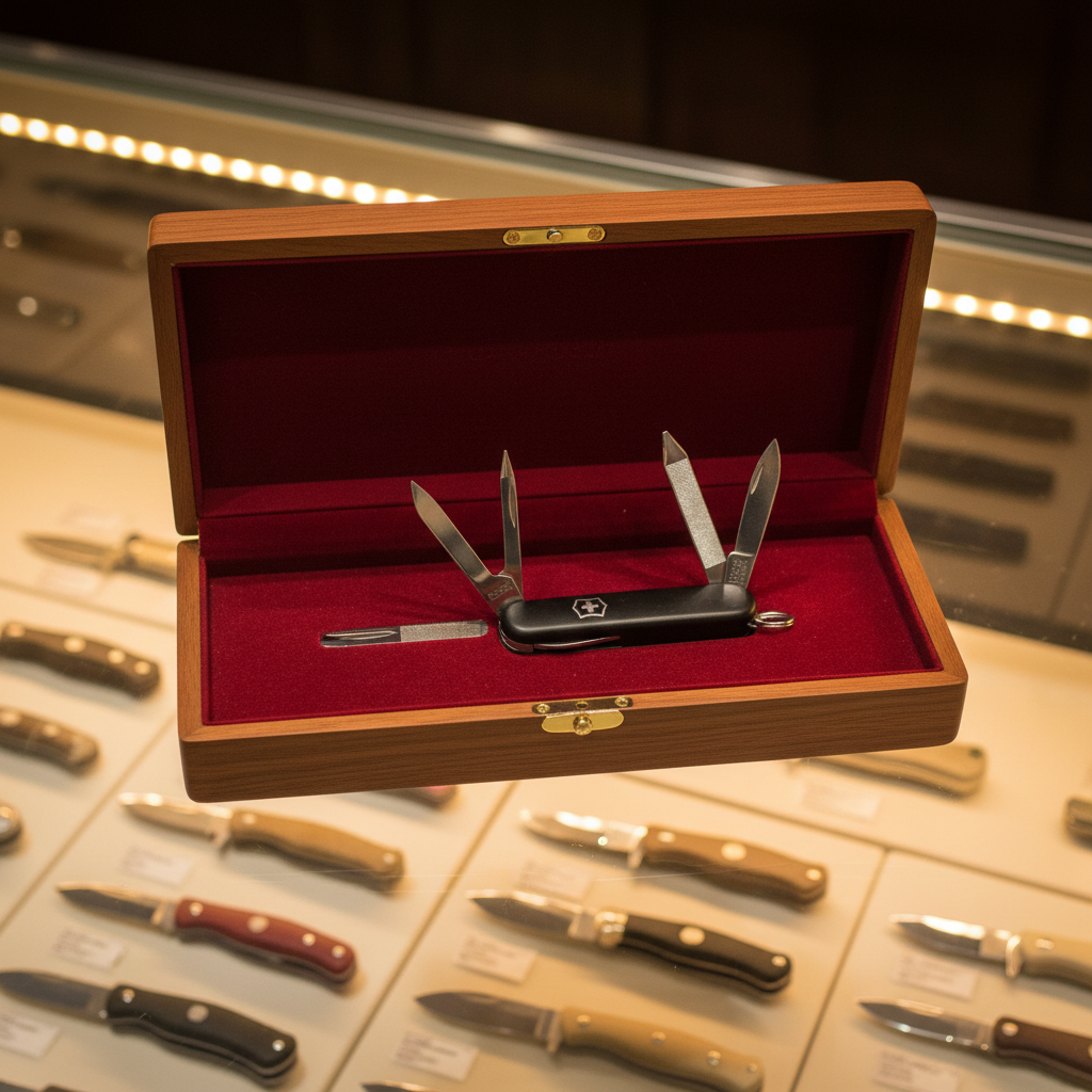 Victorinox Swiss Army Classic SD Pocket Knife — Black, 7 Tools