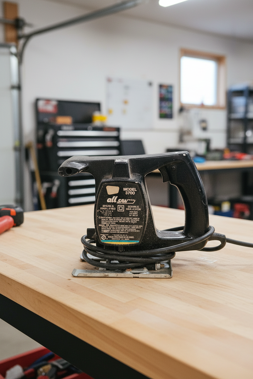 Vintage WEN All Saw Model 3700 Jigsaw — Runs Like New — Double Insulated