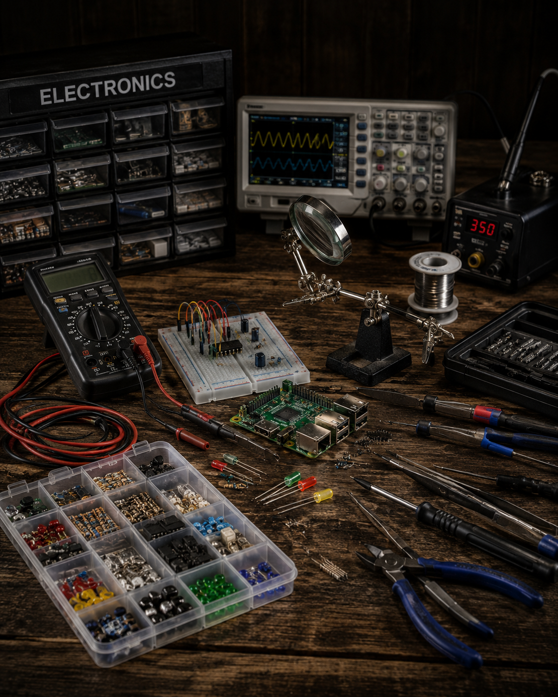 Electronics Then and Now