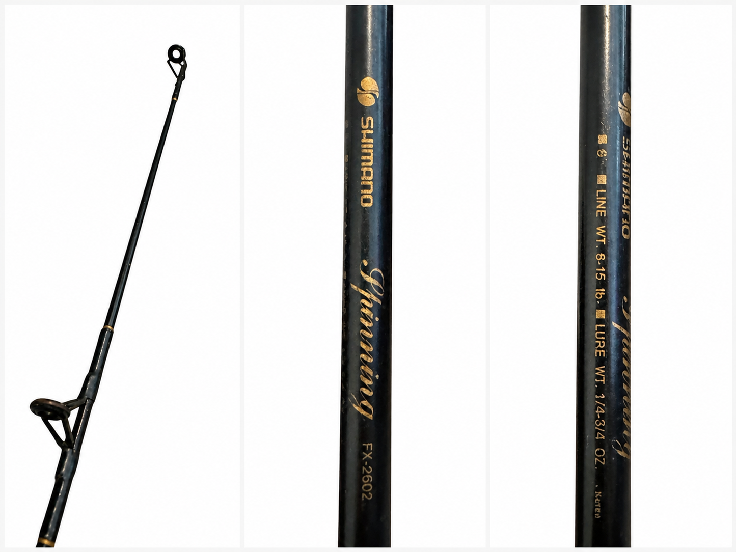 Shimano FX2602 Spinning Rod 5’6” Medium Action Fishing Rod | Vintage Shimano Rod
