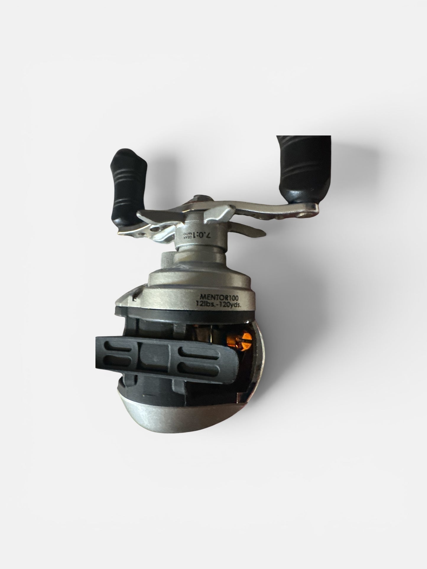 Lew's Mentor ATS Baitcasting Reel – 7.0:1 – Orange Spool