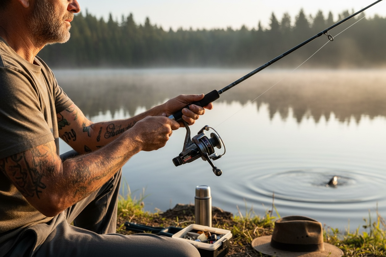 Daiwa BW1355 AutoCast Spinning Reel – Graphite Hi-Speed