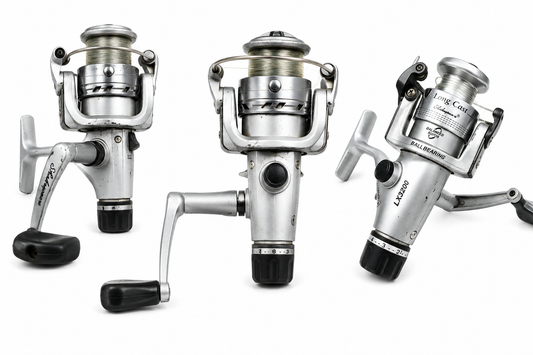Shakespeare Long Cast LX3200 Spinning Reel – Silver Ball Bearing