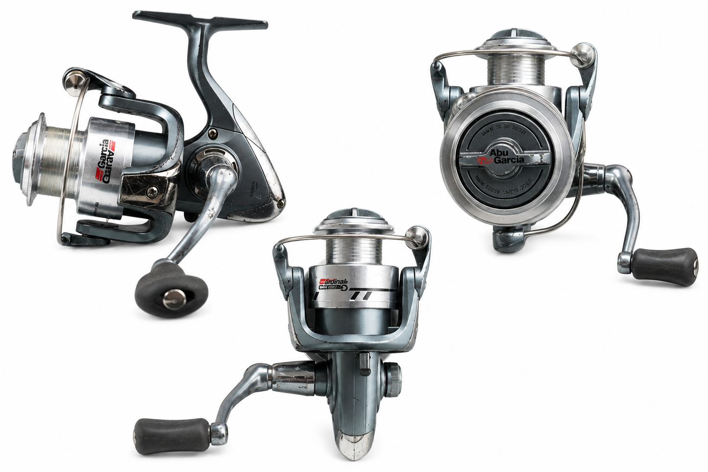 Abu Garcia Cardinal Spinning Reel – Silver/Gray