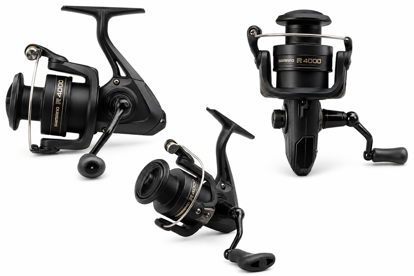 Shimano R4000 Spinning Reel – All Black