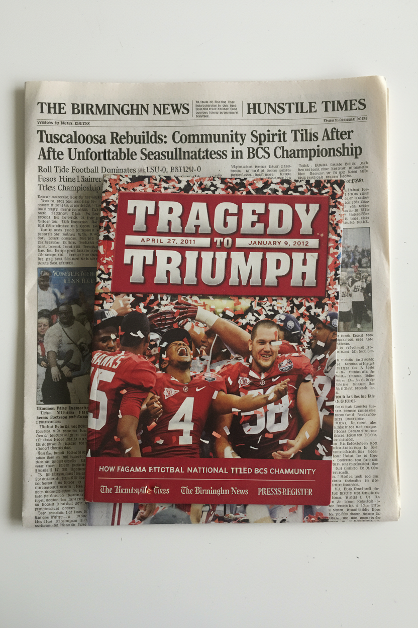 Tragedy to Triumph — Alabama Football & the April 27, 2011 Tornadoes | Commemorative Book | Birmingham News