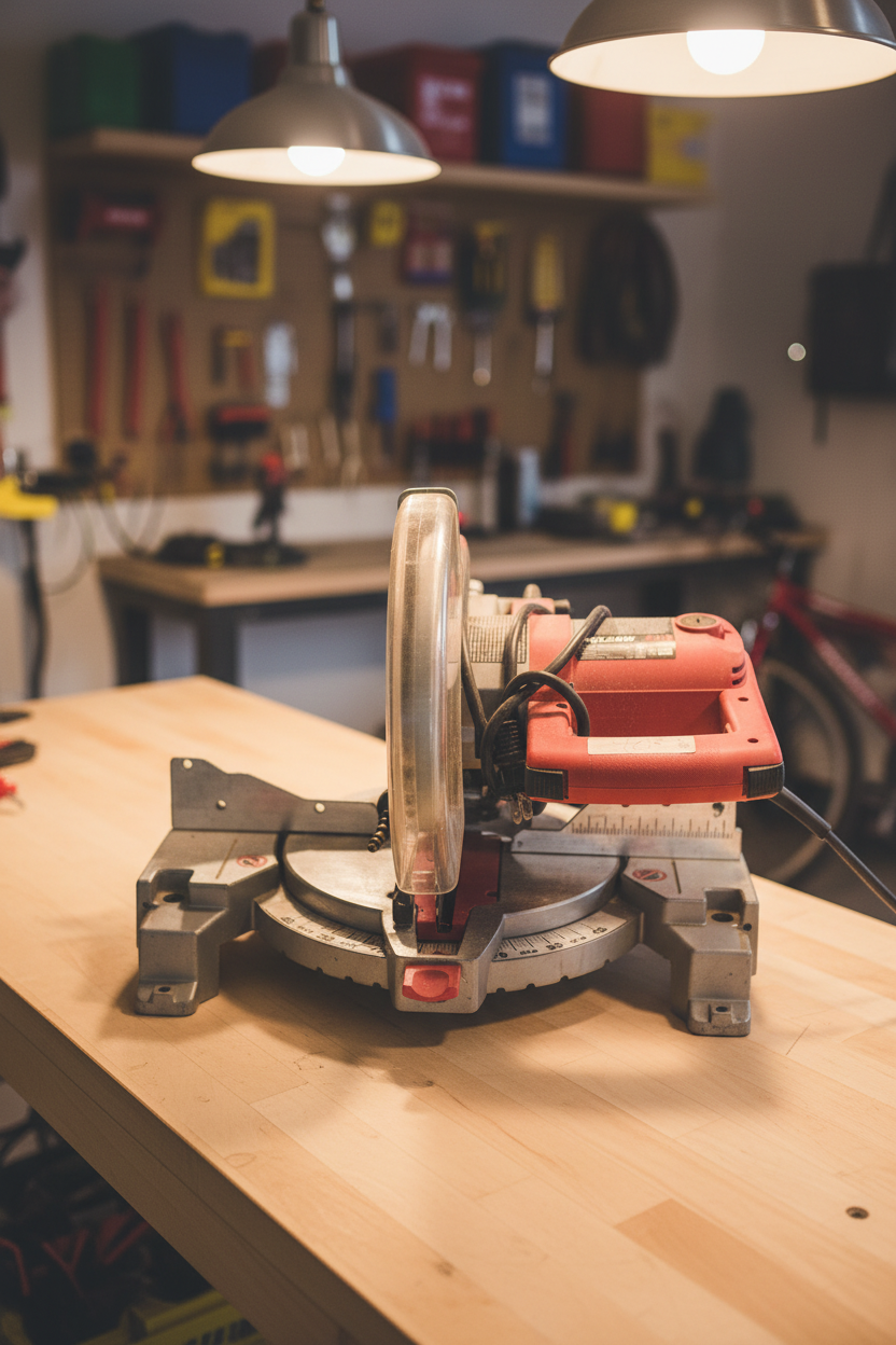 Skil 10" Compound Miter Saw Model 3316 — Like New, Less Than 2 Hours Use — $279 New