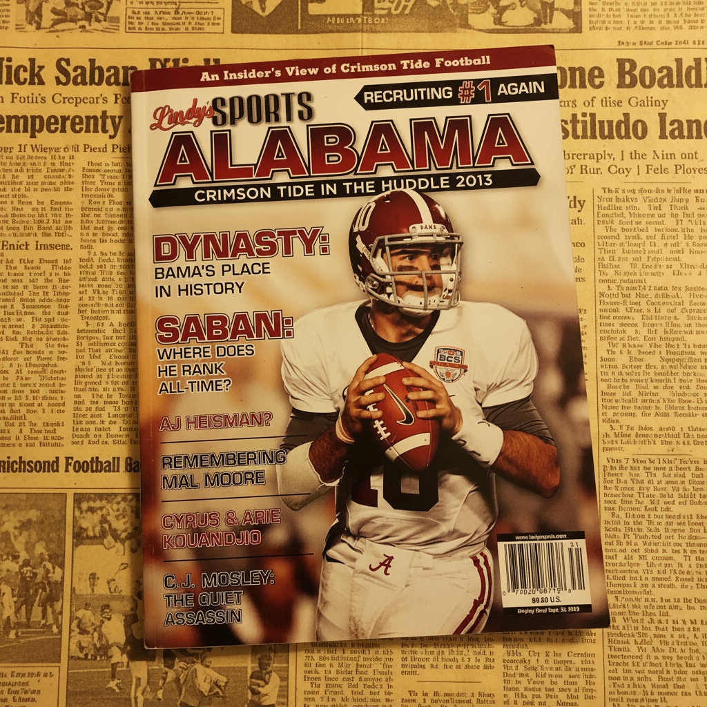 Lindy's Sports Alabama Crimson Tide in the Huddle 2013 — AJ McCarron, Saban Dynasty