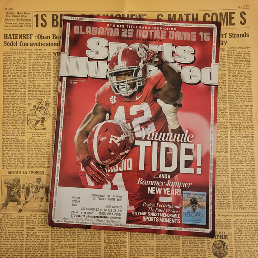Sports Illustrated Alabama Crimson Tide "Yuuuuule Tide!" BCS Prediction Dec 2012