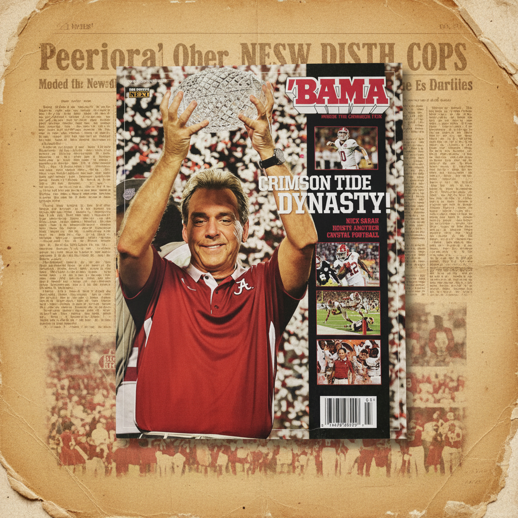 'Bama Crimson Tide Dynasty Magazine – Nick Saban