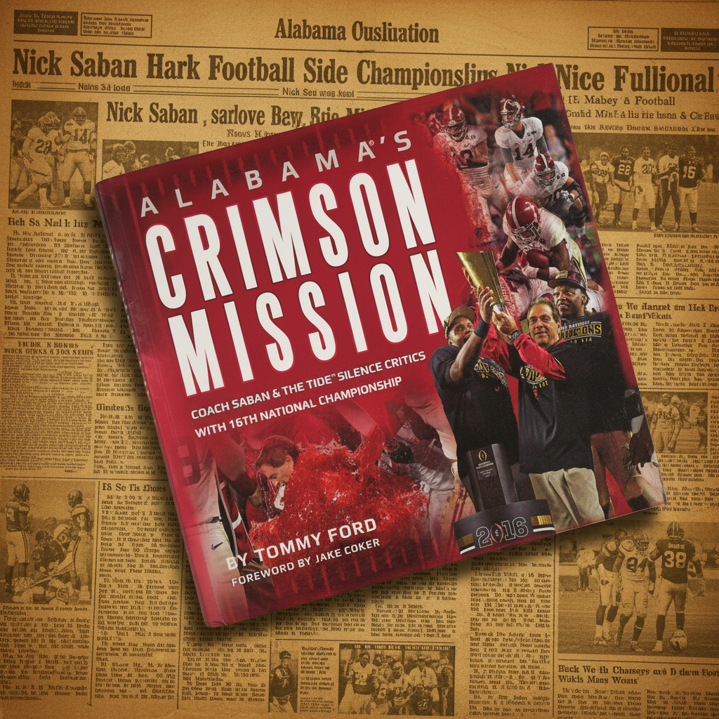 Alabama's Crimson Mission — Coach Saban & The Tide's 16th National Championship 2016 by Tommy Ford