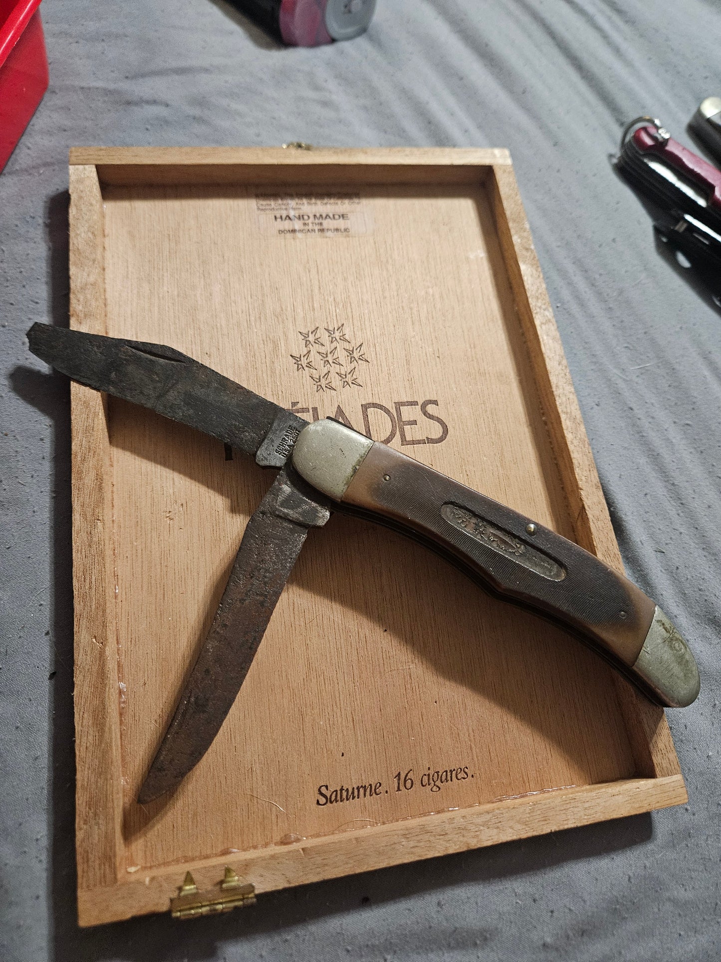 Vintage Schrade Old Timer Large Trapper – Restoration Project Knife