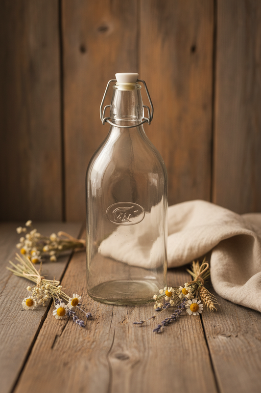 Oso Negro Milk Bottle Background