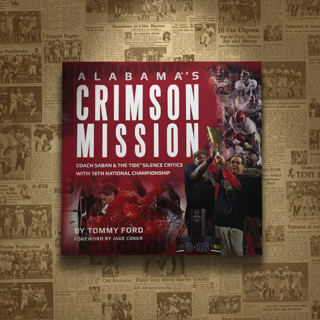 Alabama's Crimson Mission — Coach Saban & The Tide's 16th National Championship 2016 by Tommy Ford