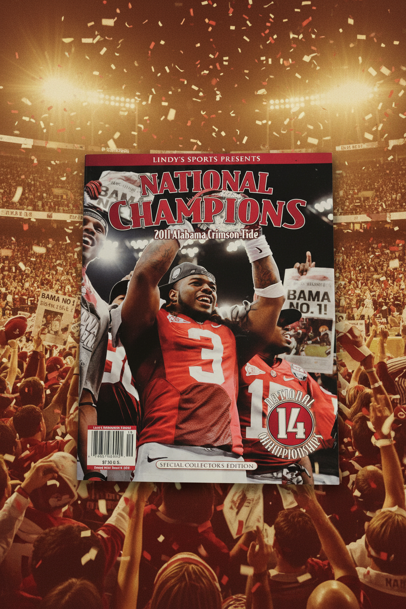 Lindy's Sports 2011 Alabama Crimson Tide National Champions Special Collector's Edition — 14th Title