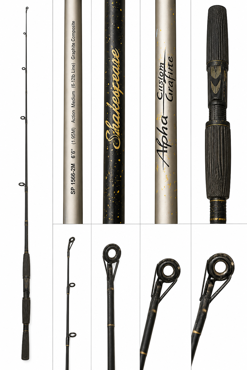 Shakespeare Alpha Graflite Spinning Rod SP-1500-2M
