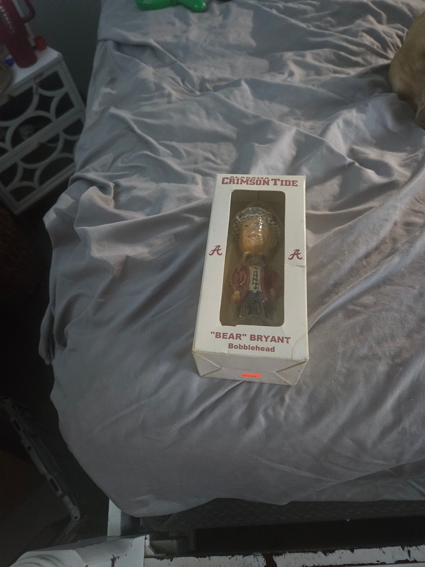 "Bear" Bryant Alabama Crimson Tide Bobblehead — Mint in Box, Unopened