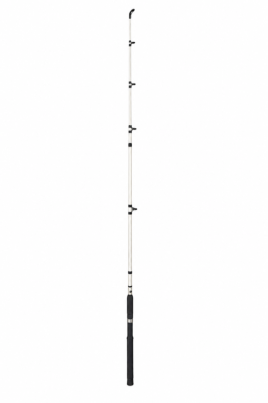 Zebco 7’ Medium Heavy Spinning Fishing Rod BW808702MH-GWL4 White Rod